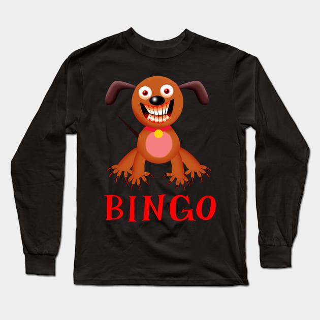 Bingo Long Sleeve T-Shirt by Wickedcartoons